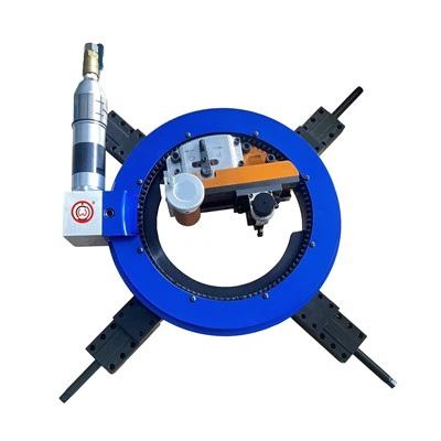 空気圧外部クランプフランジエンド処理マシン